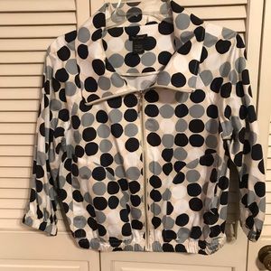 Polished Cotton Bomber Jacket